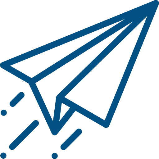 DIBN airplane blue